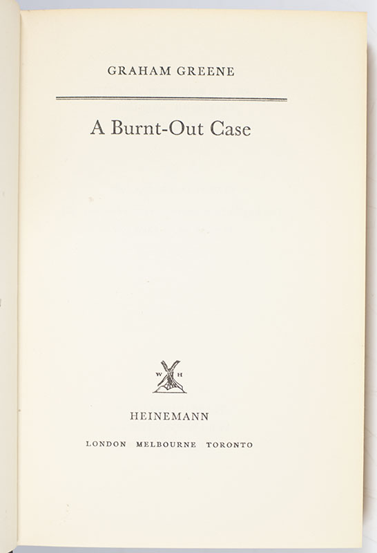 A Burnt-Out Case.