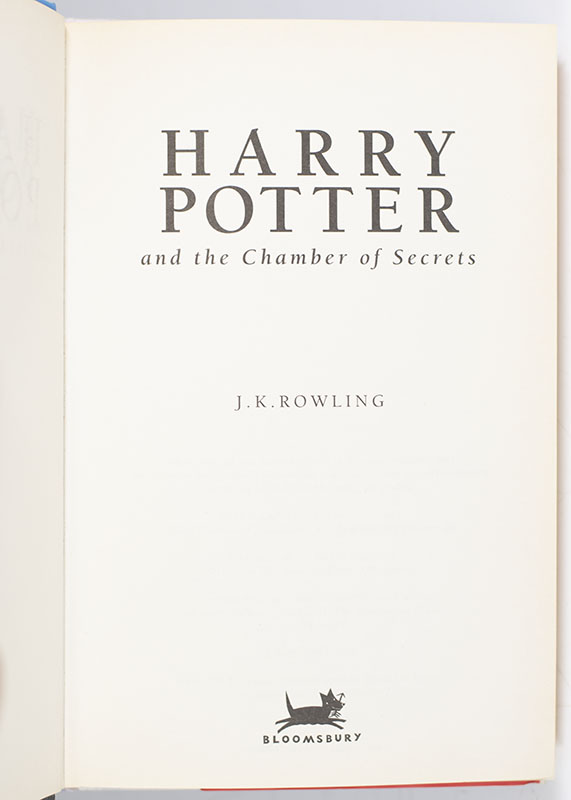 Harry Potter and the Chamber of Secrets.