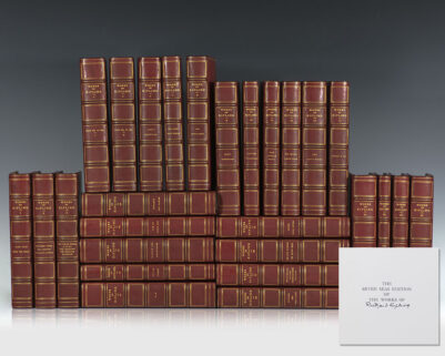 The Works of Rudyard Kipling: The Deluxe Signed Edition. [Including Plain Tales from the Hills; The Phantom Rickshaw; The Light That Failed; Gunga Din; The Jungle Book; The Second Jungle Book; Captains Courageous; Kim; Just So Stories.]