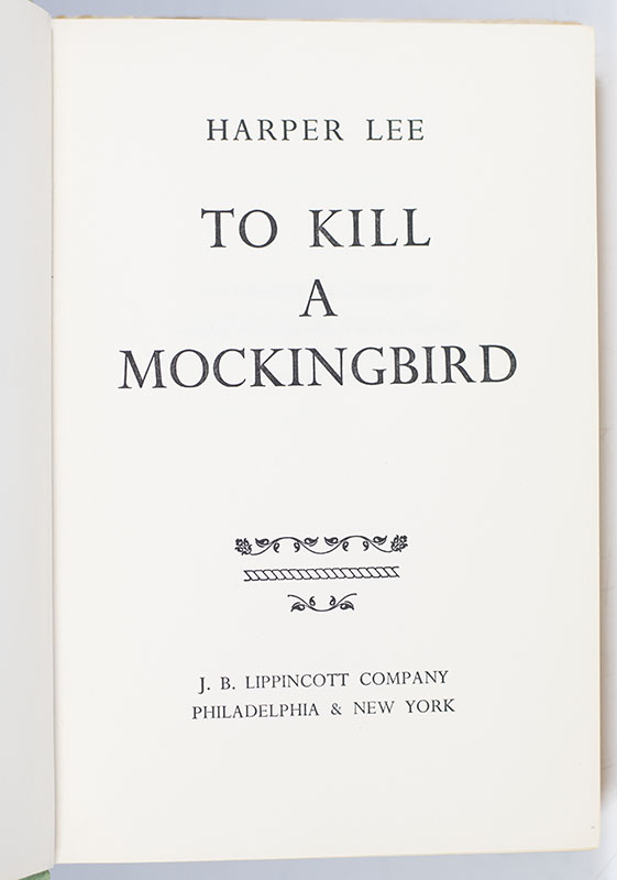 To Kill a Mockingbird. Original Harper Lee Drawing, Painting and Letter Collection.