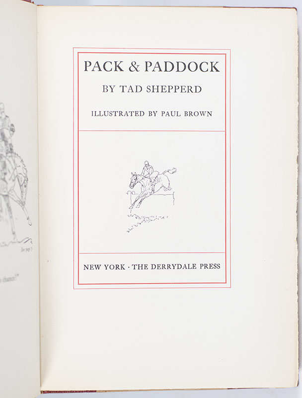Pack & Paddock.