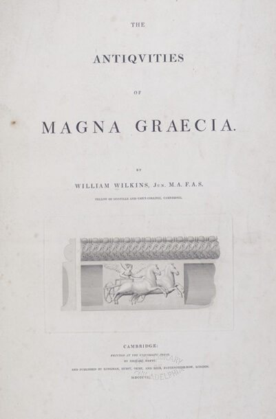 The Antiquities of Magna Graecia.