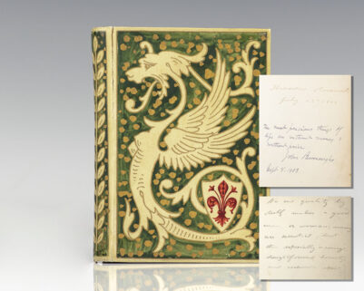 Theodore Roosevelt Signed and Inscribed Autograph Quotation Book.