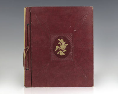 Antique Valentine Collection Album.