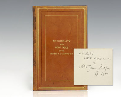 Nationality and Home Rule.