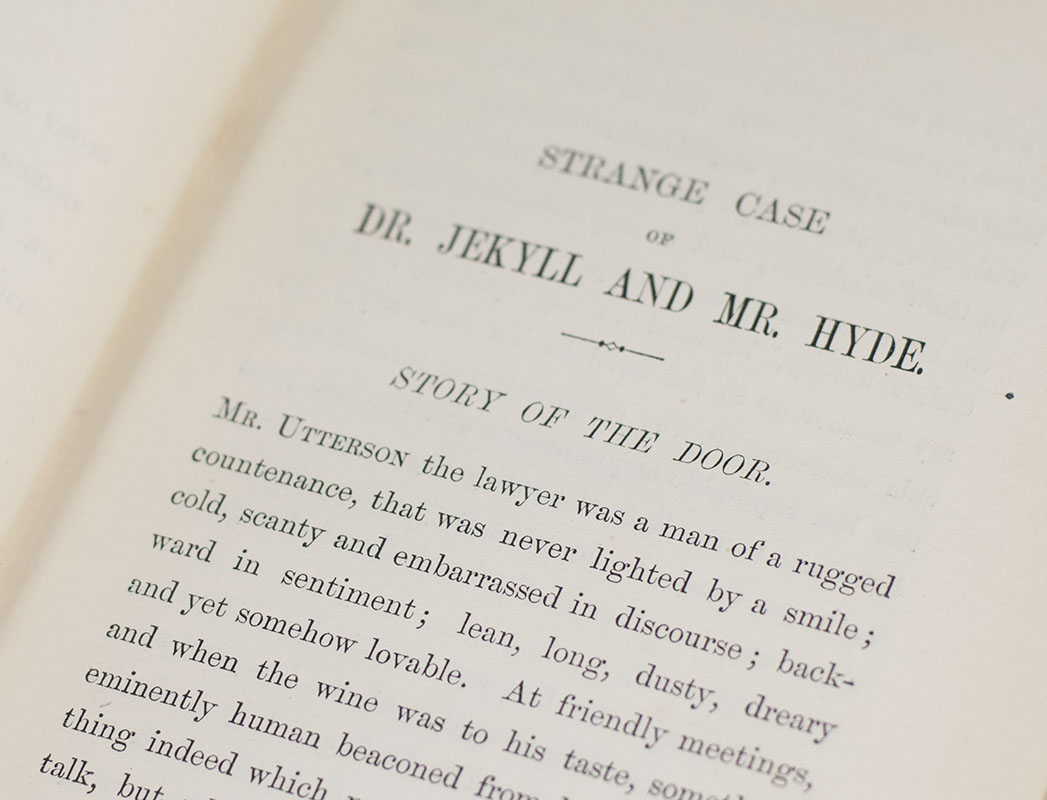 Strange Case of Dr. Jekyll and Mr. Hyde.