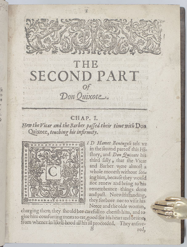 The History of Don-Quixote. The First Parte. The Second Part of the History of the Valorous and Witty Knight-Errant, Don Quixote of the Mancha. Written in Spanish by Michael Cervantes: and now translated into English.