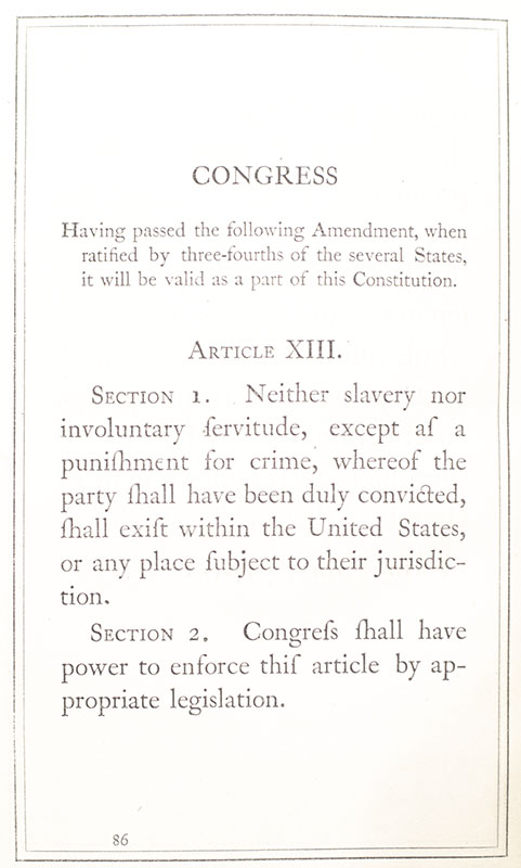 Declaration of Independence and Constitution of the United States.