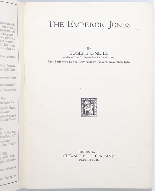 The Emperor Jones.