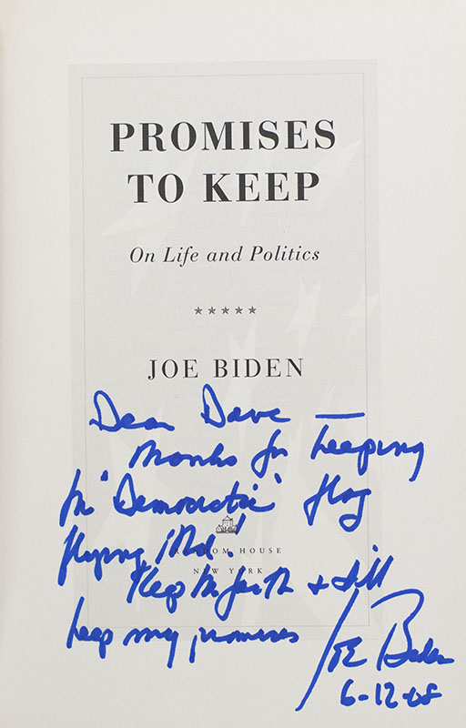 Promises to Keep: On Life and Politics.