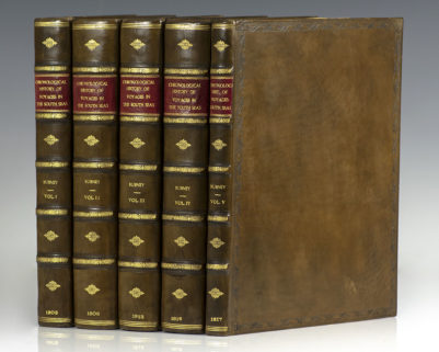 A Chronological History of the Discoveries in the South Sea or Pacific Ocean. Illustrated with Charts.