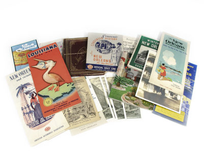 New Orleans Souvenir Album and Travel Brochure Collection.