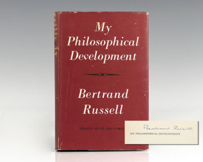 My Philosophical Development.