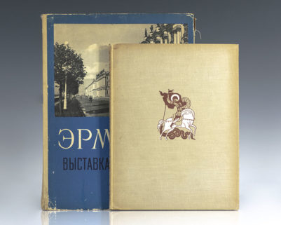 Two Russian Books From the Library of John Steinbeck.
