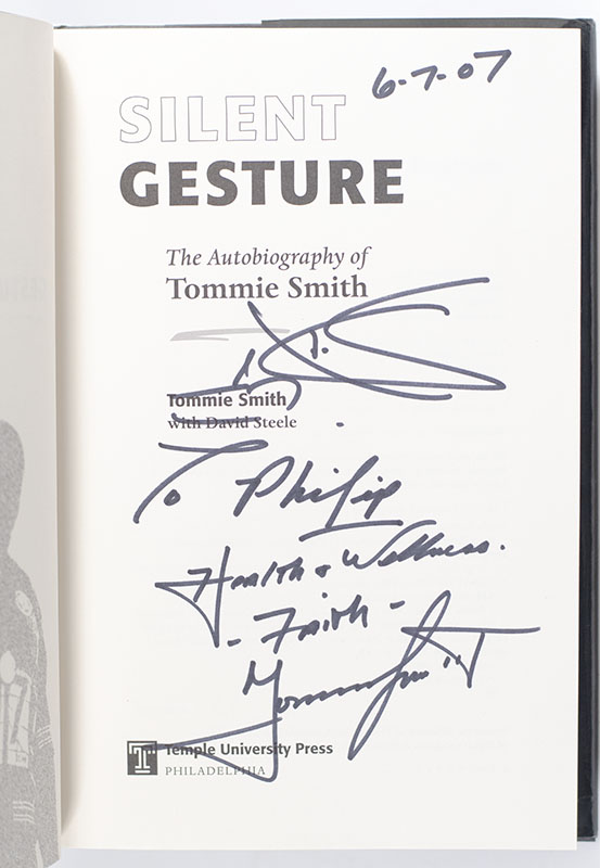 Silent Gesture: The Autobiography of Tommie Smith.