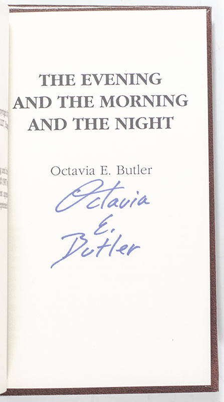 The Evening and the Morning and the Night.
