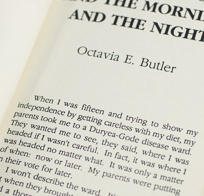 The Evening and the Morning and the Night.