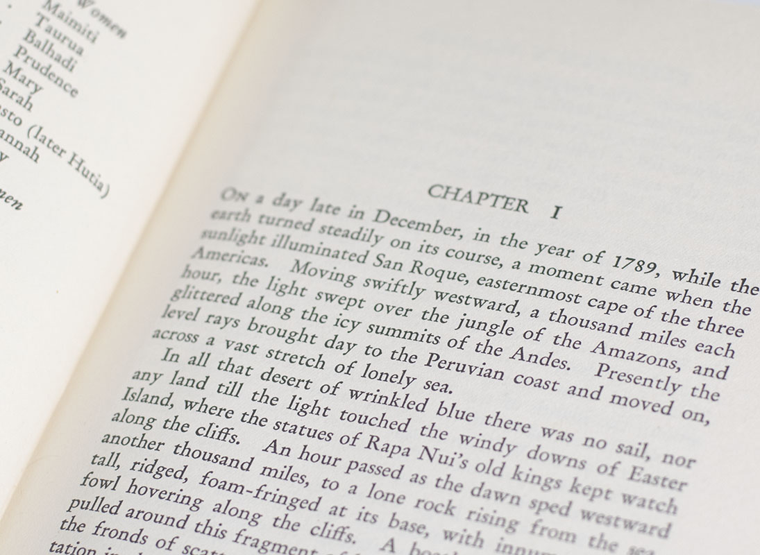 The Collected Works of Charles Nordhoff and James Norman Hall.