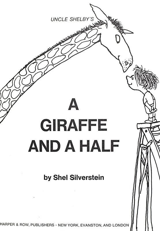A Giraffe and a Half.