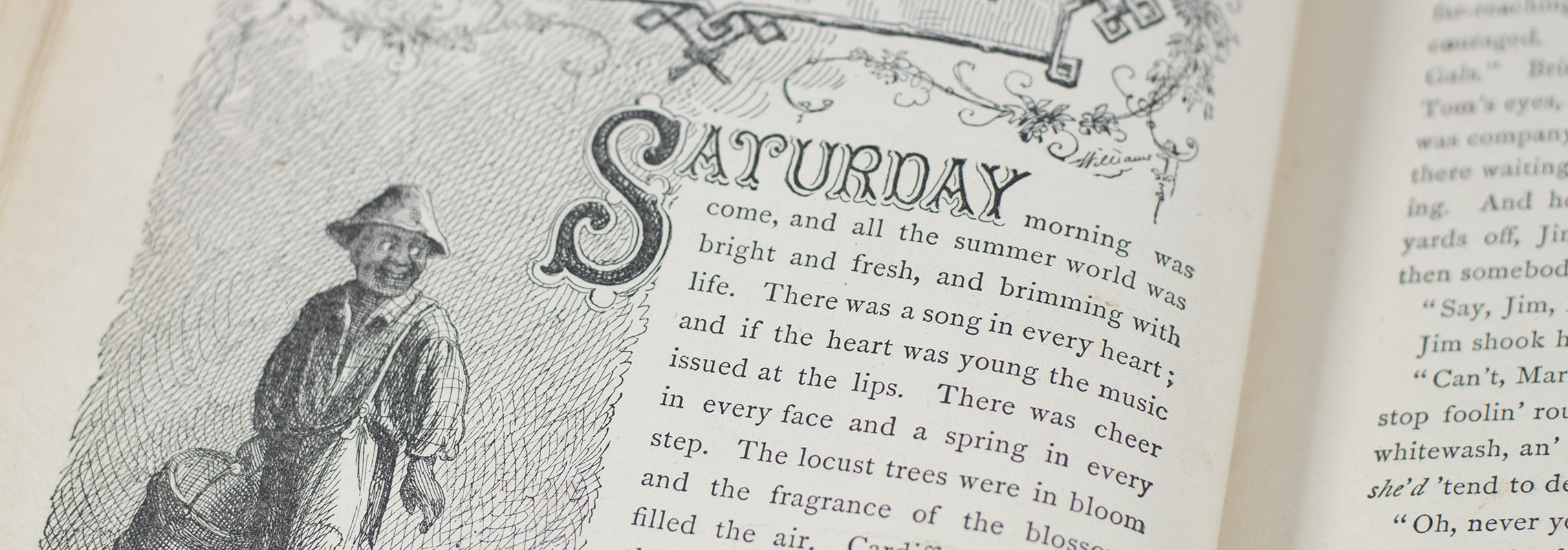 The Adventures of Tom Sawyer.