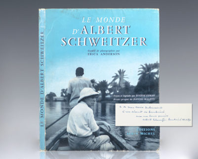 Le Monde D'Albert Schweitzer.