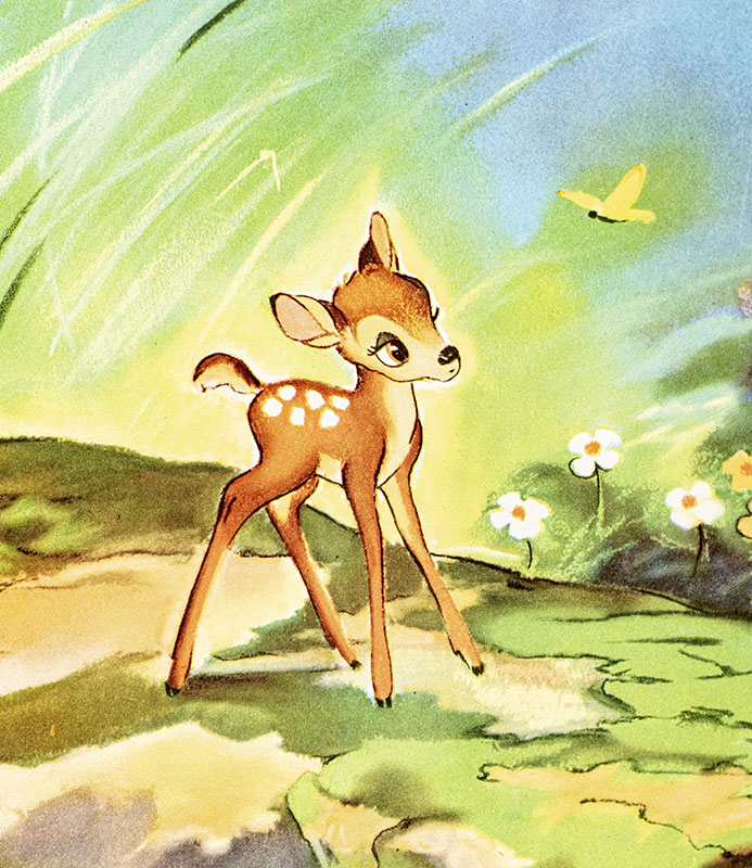 Walt Disney’s Bambi, Adapted from the Novel by Felix Salten.