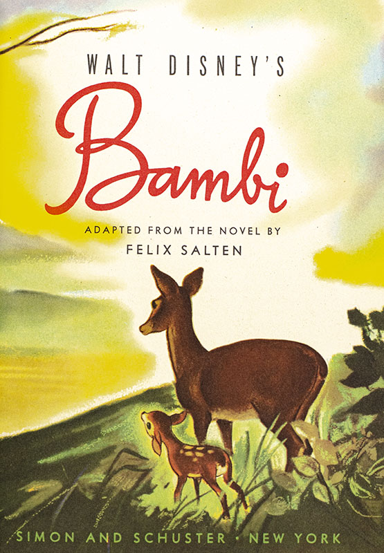 Walt Disney’s Bambi, Adapted from the Novel by Felix Salten.