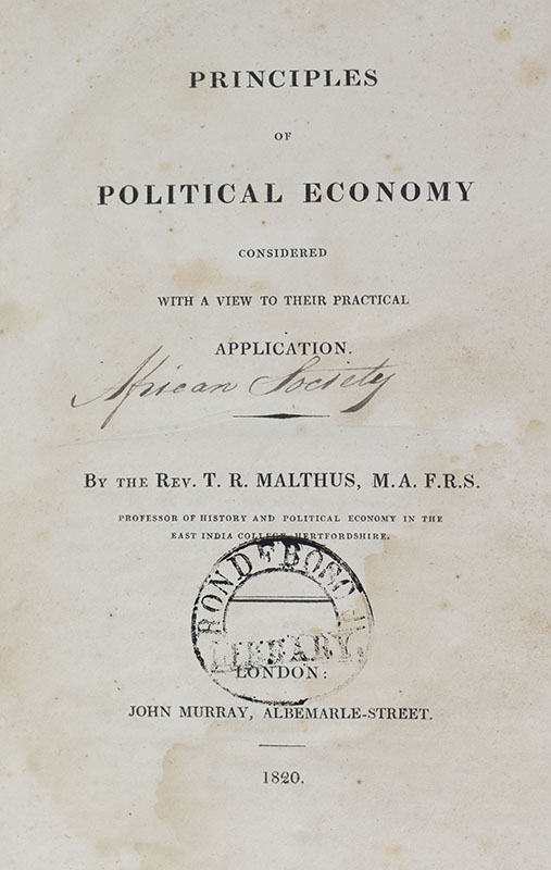 Principles of Political Economy, Considered With a View to their Practical Application.