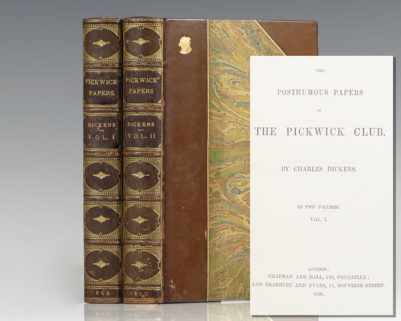 The Posthumous Papers of the Pickwick Club.