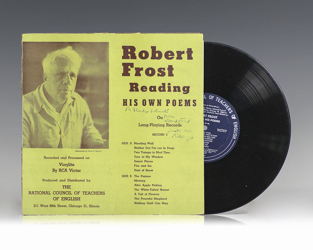 Robert Frost Reading His Own Poems.