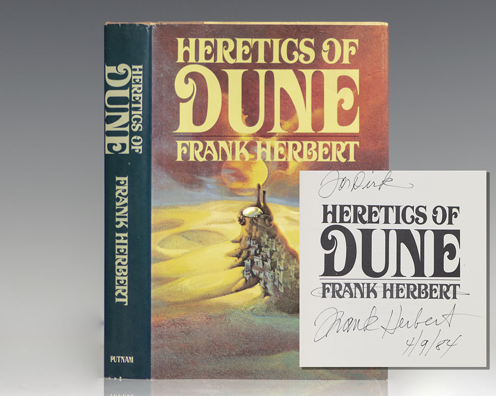 Heretics of Dune first edition Putnam 1984