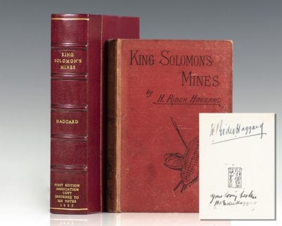 King Solomon's Mines.