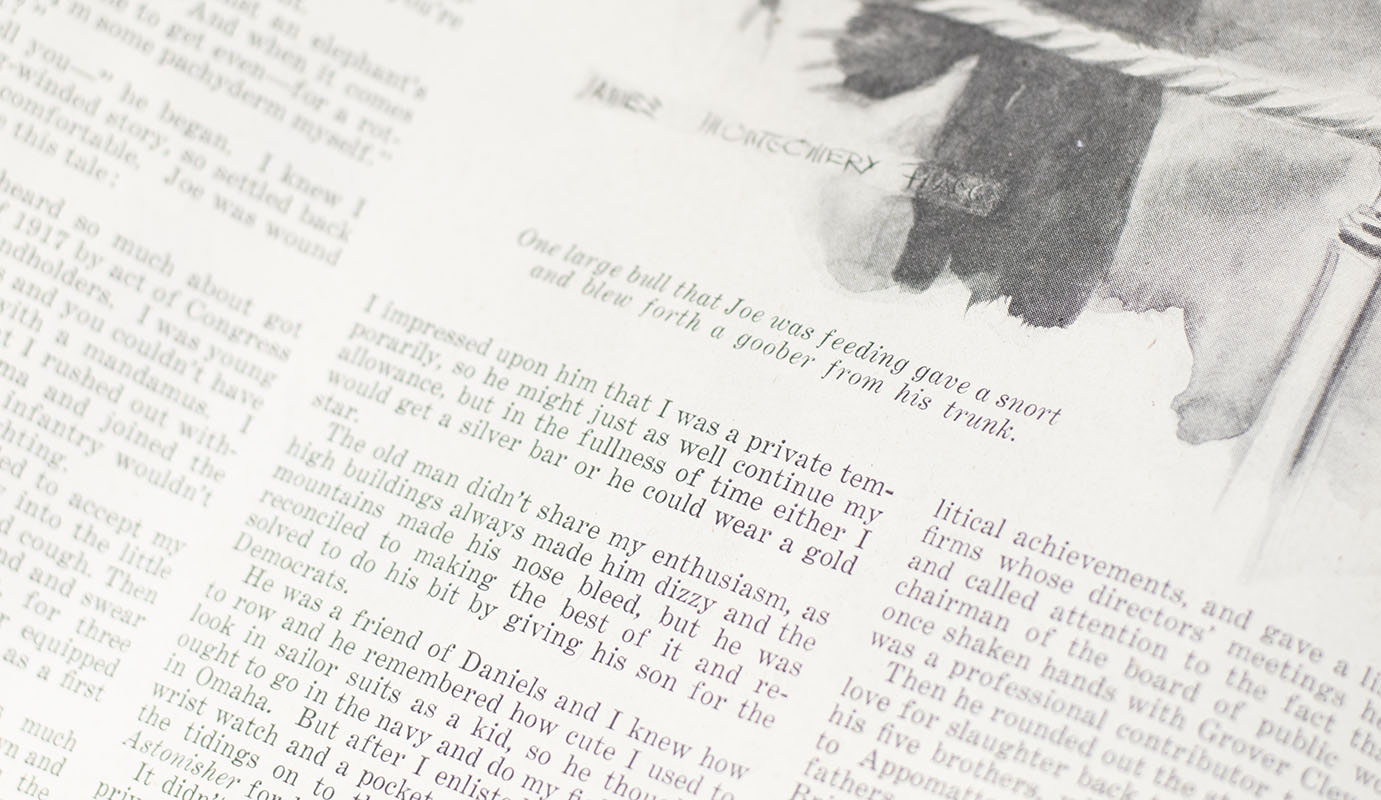 Rudyard Kipling Liberty Magazine Poetry Collection.