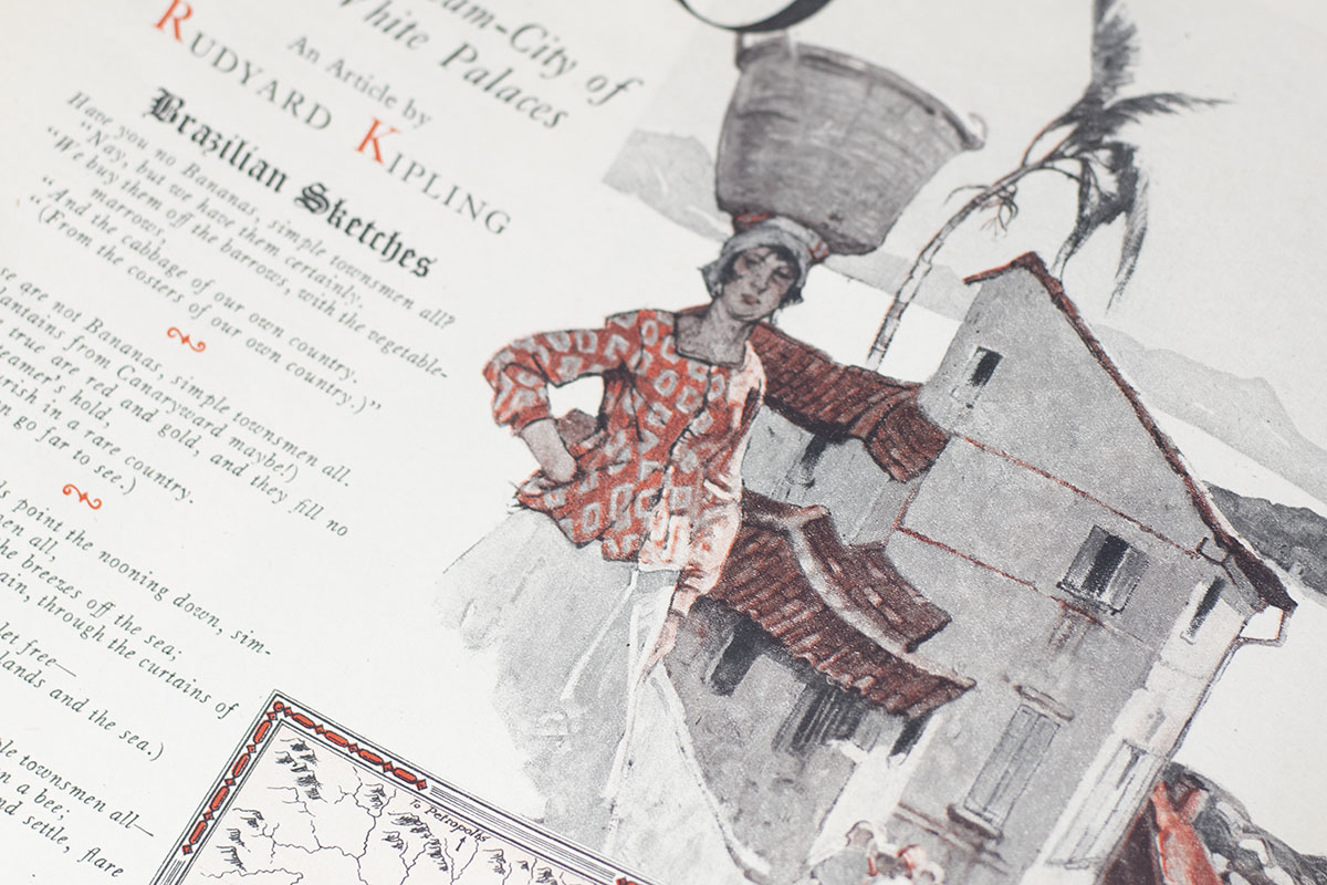 Rudyard Kipling Liberty Magazine Poetry Collection.