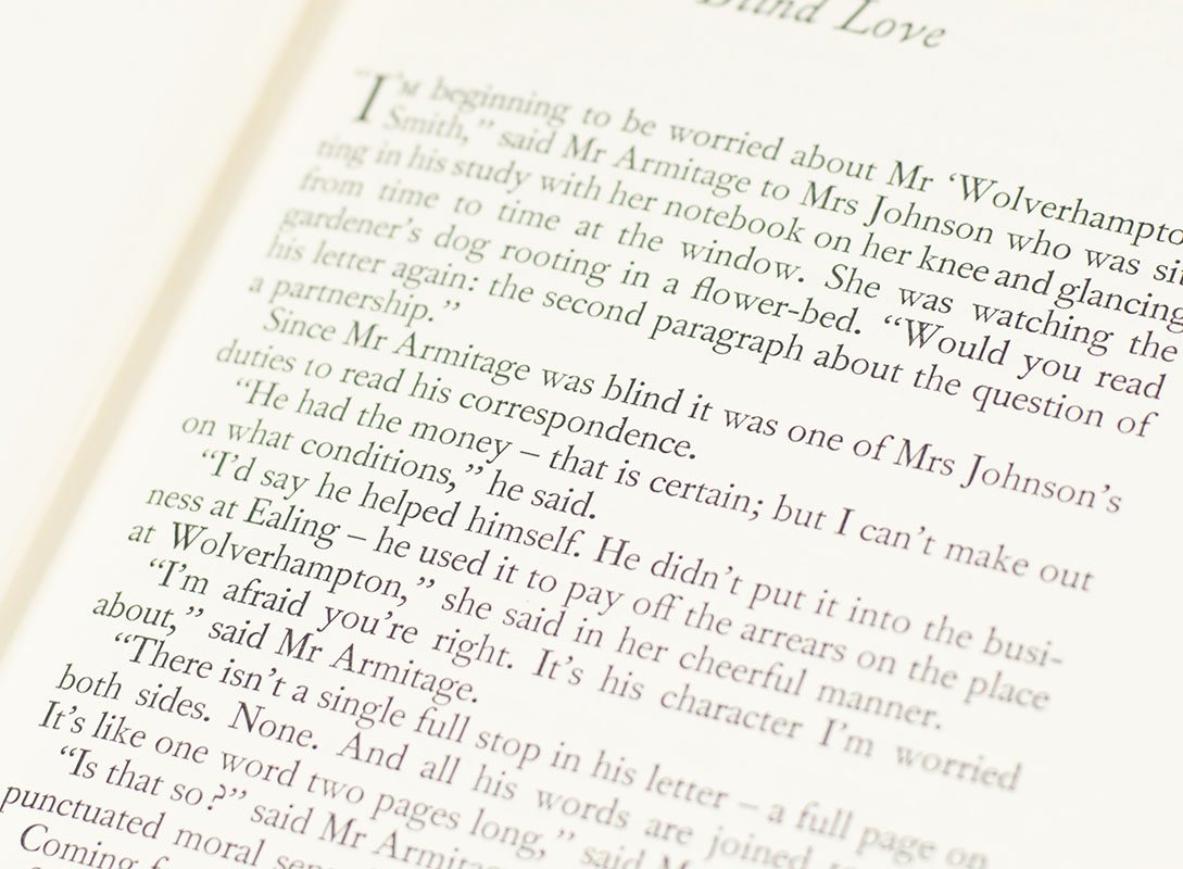 Blind Love and Other Stories.