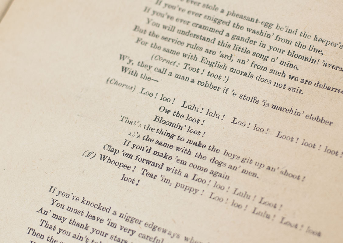 Barrack-Room Ballads.