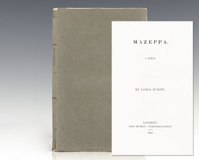 Mazeppa. A Poem.