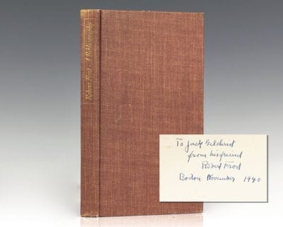 Robert Frost: A Bibliography.
