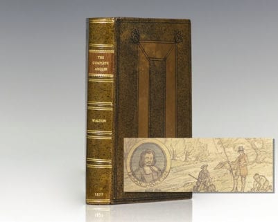 The Complete Angler; or, The Contemplative Man's Recreation. [Fore-Edge Painting].
