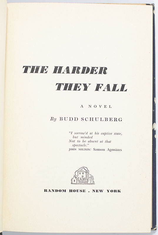 The Harder They Fall.