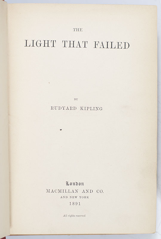 The Light That Failed.