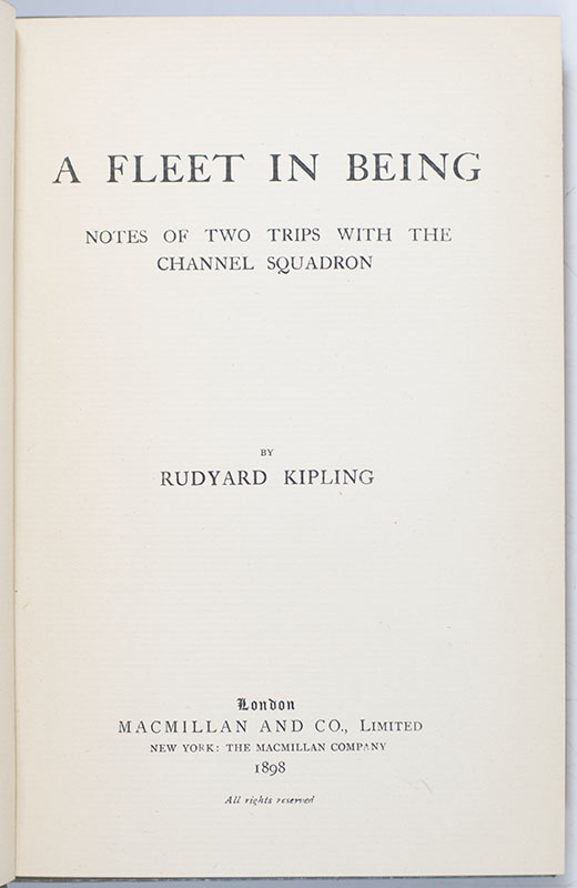 A Fleet in Being: Notes on Two Trips with the Channel Squadron.