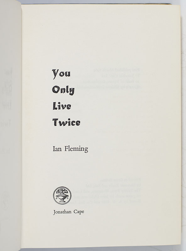 You Only Live Twice.