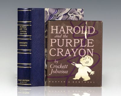 Harold and the Purple Crayon.
