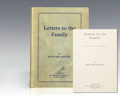 Letters to the Family (Notes on a trip to Canada).