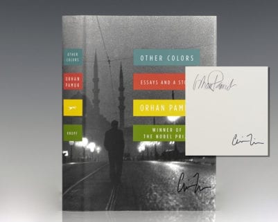 Other Colors: Essays and A Story.