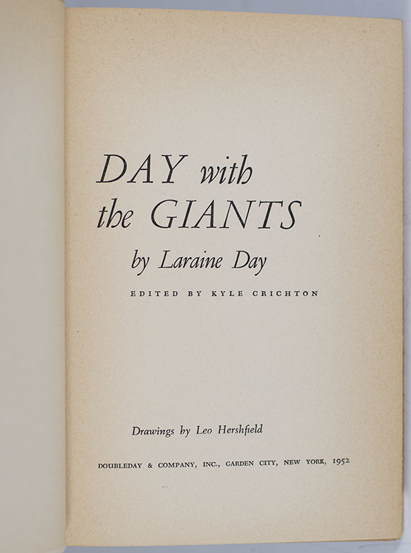 Day with the Giants.