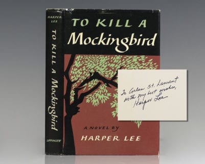 To Kill a Mockingbird.