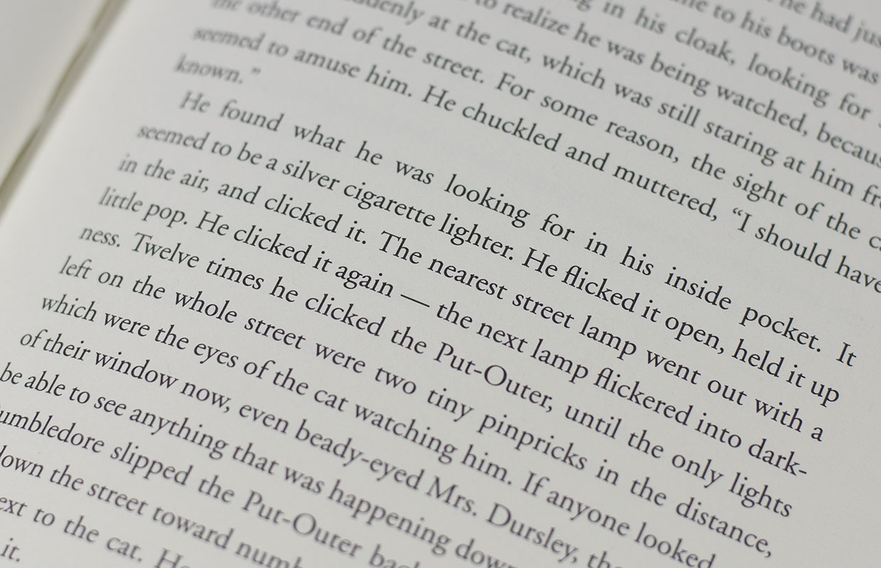 Harry Potter and the Sorcerer's Stone.