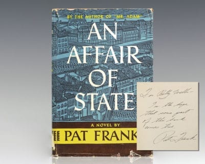 An Affair of the State.